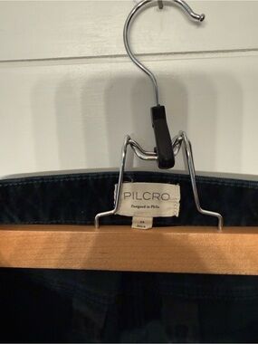 Pilcro Green Cropped Corduroy Ankle Pants